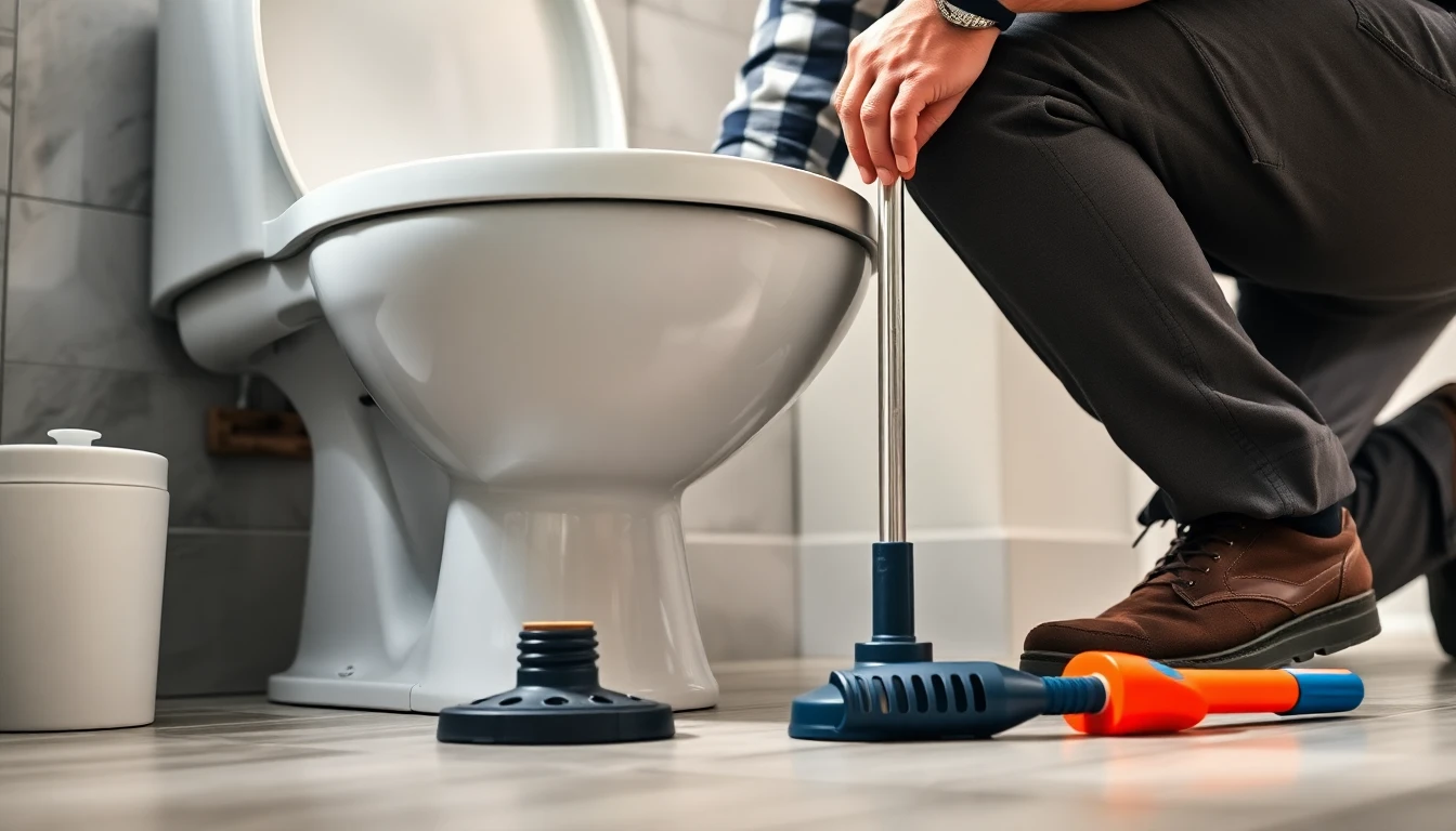 Clogged Toilet Repair